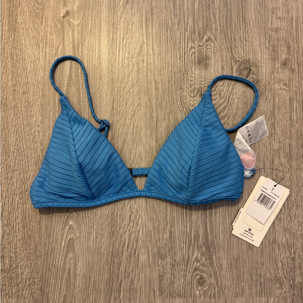 Rip Curl Premium Surf Fixed Triangle Bikini Choose black, blue, white, or teal - Picture 6 of 11